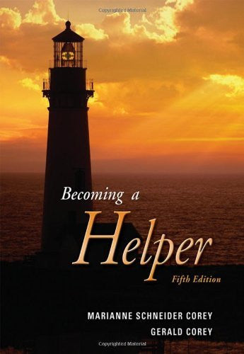 Becoming A Helper by Marianne Schneider Corey