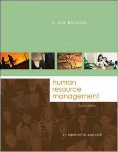 Human Resource Management by H John Bernardin