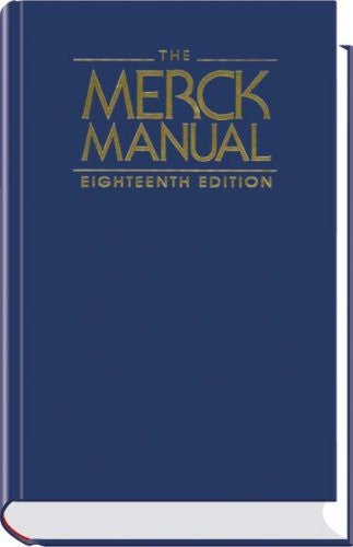 The Merck Manual of Diagnosis And Therapy by Mark H Beers / Porter