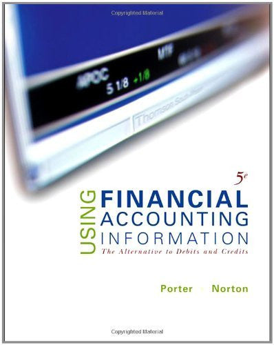 Using Financial Accounting Information by Gary A Porter