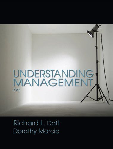 Understanding Management by Richard L Daft