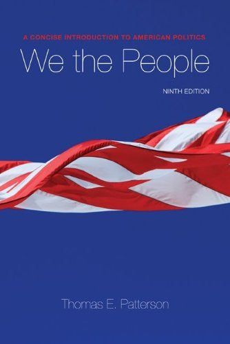 We The People by Thomas Patterson