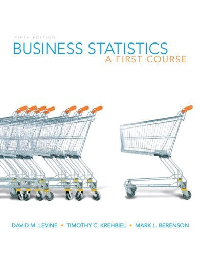 Business Statistics by David M Levine