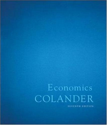 Economics by David Colander
