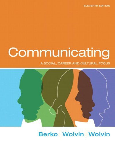 Communicating by Roy M Berko