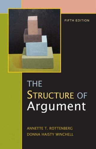 The Structure of Argument by Annette T Rottenberg