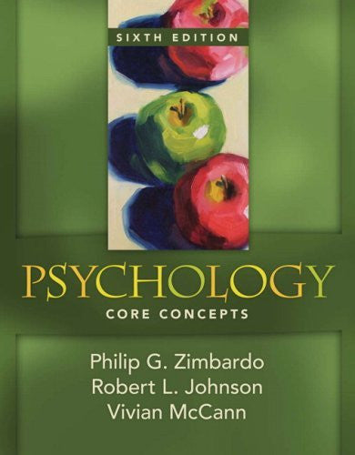 Psychology Core Concepts by Philip G Zimbardo