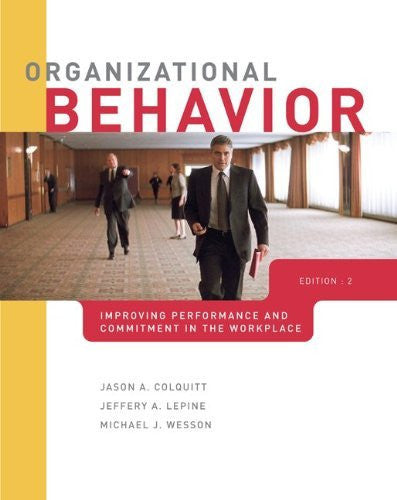 Organizational Behavior by Jason Colquitt
