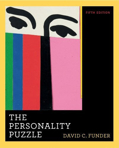 The Personality Puzzle by David C Funder