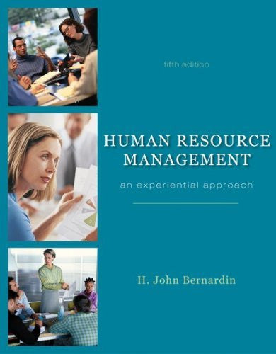 Human Resource Management by H John Bernardin