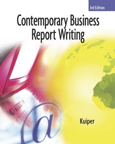 Contemporary Business Reports by Shirley Kuiper