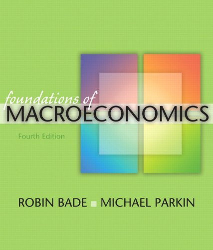 Foundations of Macroeconomics by Robin Bade