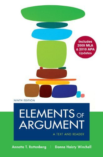 Elements of Argument by Annette T Rottenberg