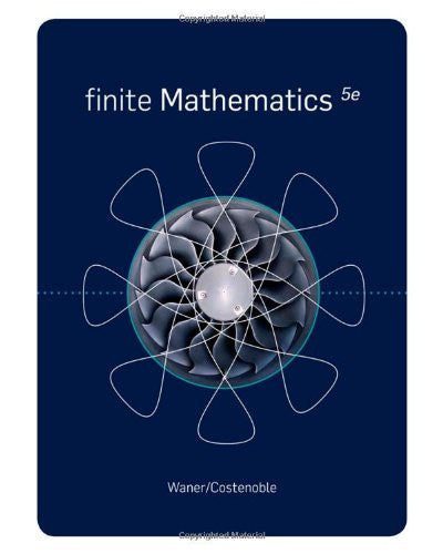 Finite Mathematics by Stefan Waner