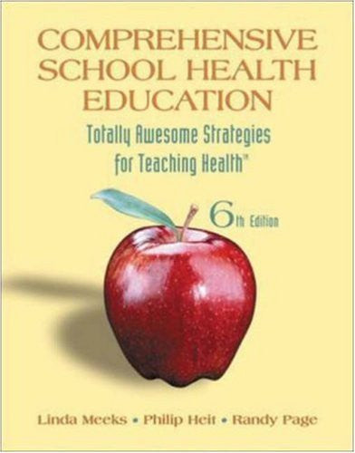 Comprehensive School Health Education by Linda Meeks