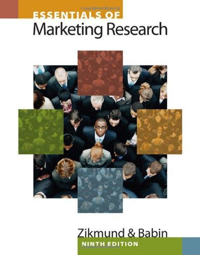 Essentials of Marketing Research by William G Zikmund