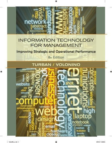 Information Technology For Management by Efraim Turban