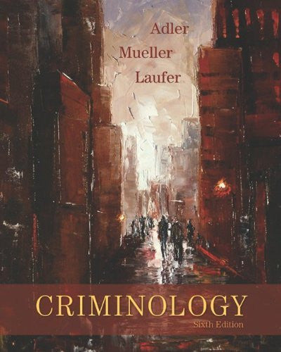 Criminology by Freda Adler