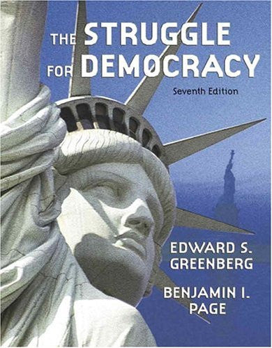 The Struggle For Democracy by Edward S Greenberg