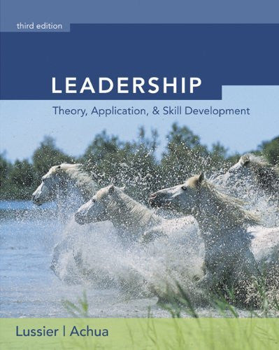 Leadership by Robert N Lussier