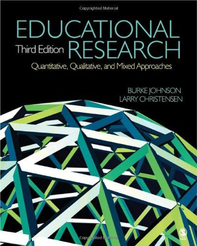 Educational Research by R (Robert) Burke Johnson