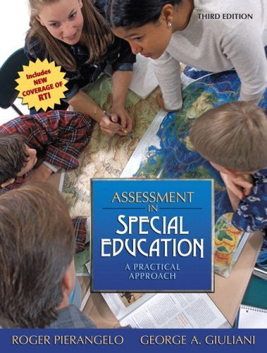 Assessment In Special Education by Roger A Pierangelo