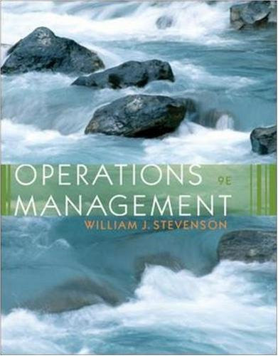 Operations Management by William Stevenson