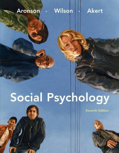 Social Psychology by Elliot Aronson