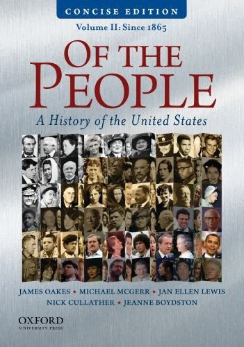 Of The People Volume 2 by James Oakes