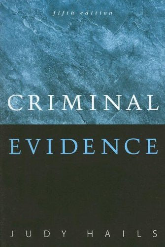 Criminal Evidence by Judy Hails