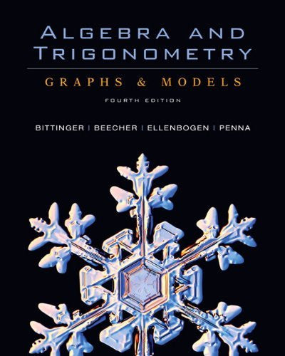 Algebra And Trigonometry by Marvin L Bittinger