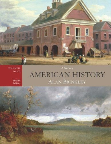 American History Volume 1 by Alan Brinkley