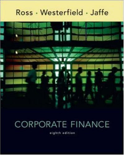 Corporate Finance by Stephen A Ross