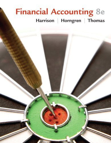 Financial Accounting by Walter T Harrison