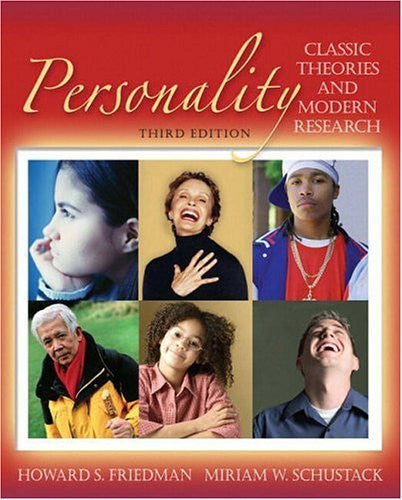 Personality by Howard S Friedman
