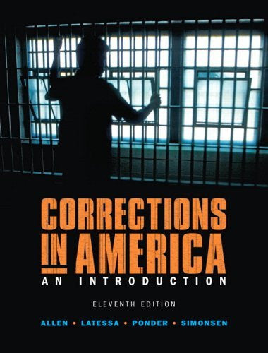 Corrections In America by Harry E Allen