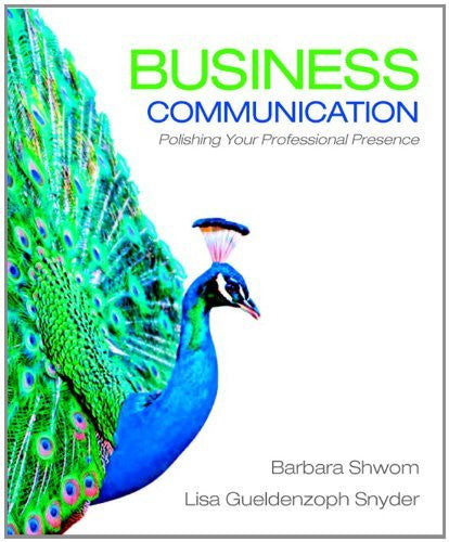 Business Communication by Barbara G Shwom