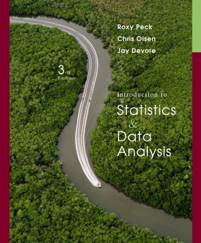 Introduction To Statistics And Data Analysis by Roxy Peck