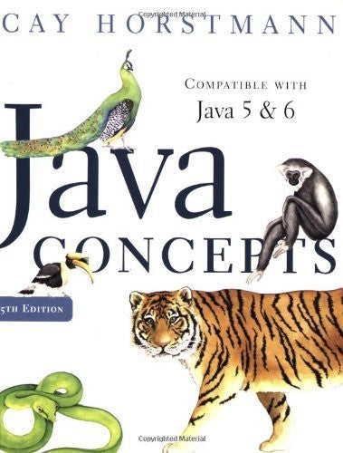Java Concepts by Cay S Horstmann