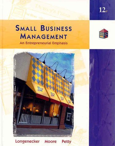 Small Business Management by Justin G Longenecker