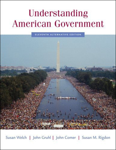 Understanding American Government by Susan Welch