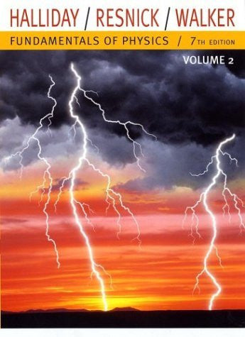 Fundamentals of Physics Volume 2 by David Halliday