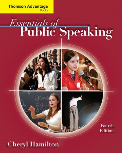Essentials of Public Speaking by Cheryl Hamilton