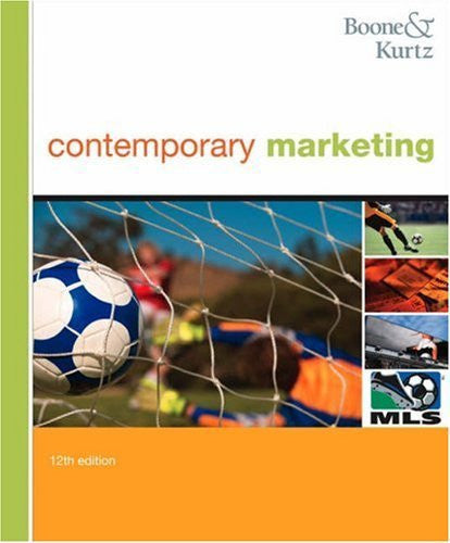 Contemporary Marketing by Louis E Boone