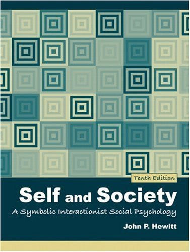 Self And Society by John P Hewitt