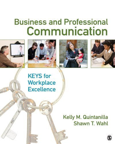 Business And Professional Communication by Kelly M Quintanilla
