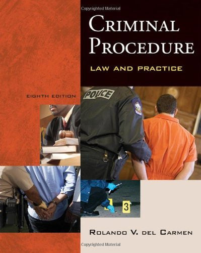 Criminal Procedure by Rolando V del Carmen