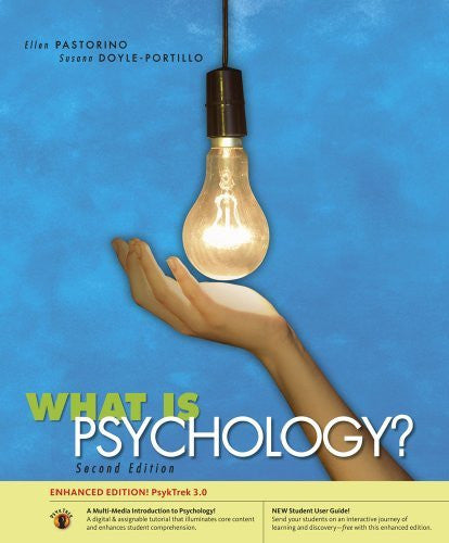 What Is Psychology? by Ellen E Pastorino