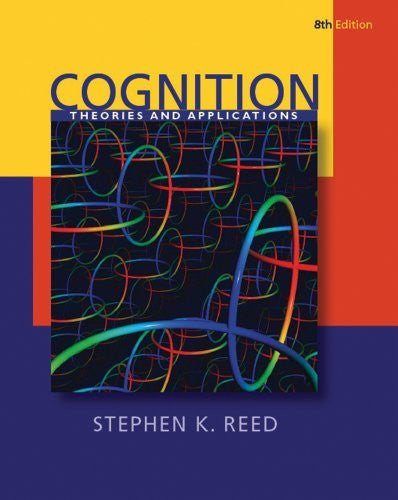 Cognition by Stephen K Reed