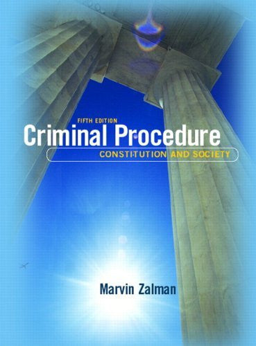 Criminal Procedure by Marvin Zalman